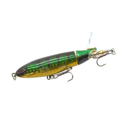 China Hard ABS Plastic Groundbaits Snap Topwater Lure 13g 16g 36g Thruster Bait Floating Fishing Lures 100mm 130mm Wobblers Bait For Fishing for sale