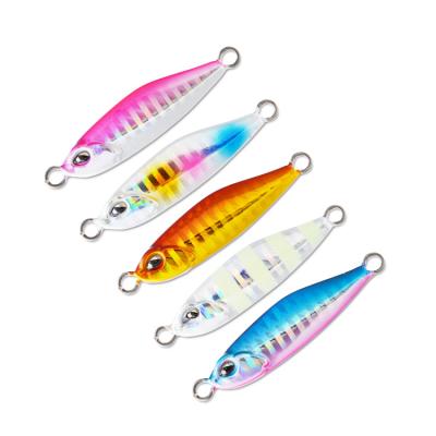 China OEM High Quality Metal Baiting Lure SHINLON Hot Selling Fishing Accessories Metal Jig 5g 7g 10g 14g 21g Boat Fishing Lure Baiting for sale