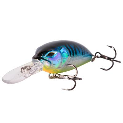 China Japanese Crankbait Durable 3.9cm , 4.7g Premium Quality Unpainted White Hard Lure Crankbait Depth Saltwater Fishing Lure for sale