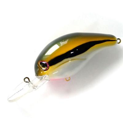 China Durable 8.5cm, 5g Hot Sales Hide Lure Unpainted Crankbaits Artificial Hard Lure With 3D Eyes Triple Hook Fishing Tackle Swim Bait 2021 for sale