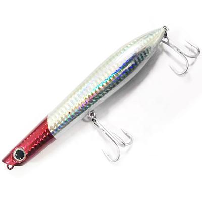 China Durable 15cm, 20cm Premium Quality Topwater Snaps Large Snap Lure Artificial Hard Bait Fishing Lure Unpainted Snap Wholesales for sale