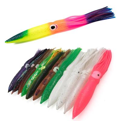 China Durable 6in, Best Price 15g Big Skirt Octopus Fishing Game Red Freshwater Trolling Seawater Squid Lure Dive Fishing for sale