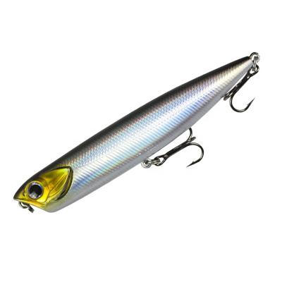 China Durable 8.5cm, 10.5cm Best Selling Pencil Lure Treble Hook 3D Realistic Eyes Pencil Lures Floating Fishing Tackle 2021 for sale