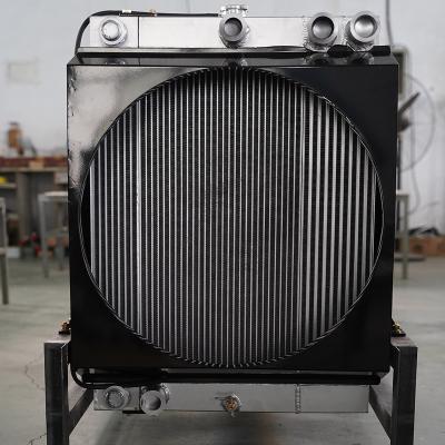 China Construction material shops high quality radiator and low price engine intercooler combined with oil cooler plate fin heat exchanger for sale