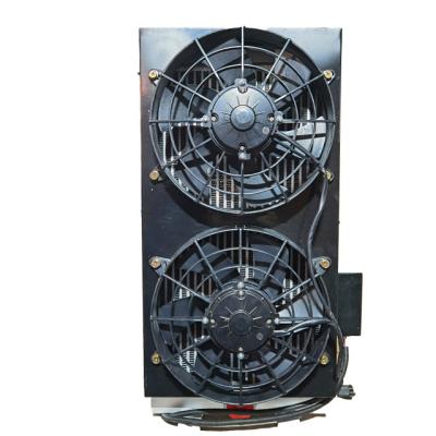 China Machinery Repair Shops Good Quality Hydraulic Oil Cooler For Drilling Rig Double Fan Aluminum Radiator for sale