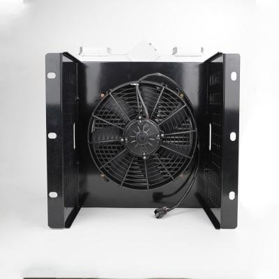 China Hydraulic Machinery Repair Shops Heat Exchanger Cooler With Fan Air To Oil Heat Exchanger Heat Exchangers For Air Conditioning for sale