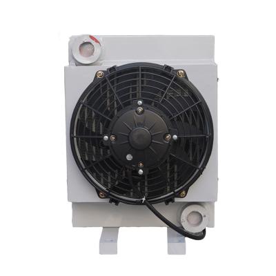 China Building Material Shops Crane Radiator With Air Cooled Aluminum Engine Fan Plate Fin Heat Exchanger for sale