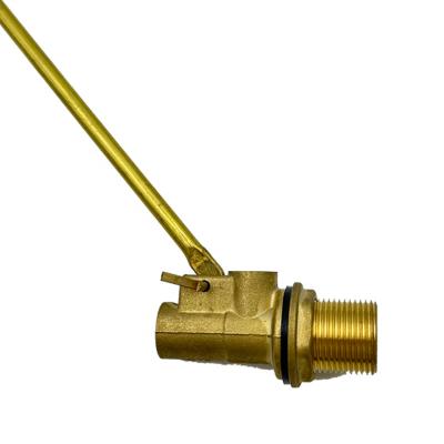 China JCWM-003 China general professional supplier high quality brass natural color float ball valve sutibale for water tank for sale