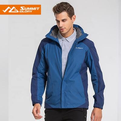 China Breathable Men's Jacket Hood Windproof Casual Softshell Raincoat Outdoor Camping Sportswear for sale