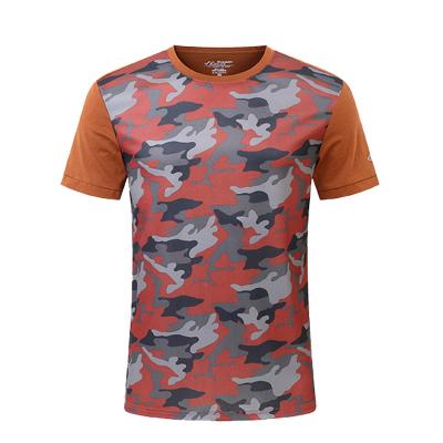 China New Arrivals Breathable Casual Summer Men's Short Sleeve O Neck T-Shirt Camouflage Digital Printed Street Fashion Shirt for sale