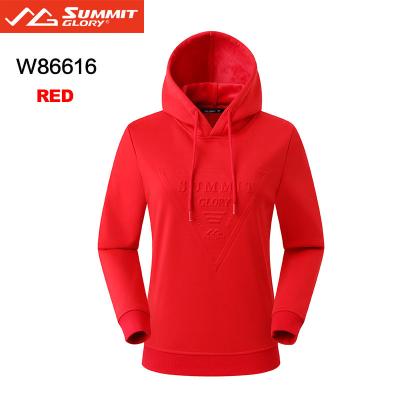 China Breathable Spandex Material Cotton Hoody Sweatshirt Loose Hoodie Women Customs Color For Girls for sale