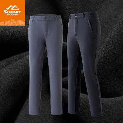 China Anti-wrinkle SUMMIT GLORY/Autumn and winter men and women outdoor sports soft shell pants new for sale