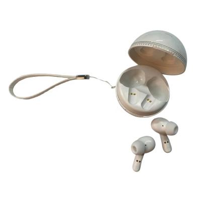 China In-Ear OEM Ball Shape TWS Earbuds With Case Christmas Gift Earphone Cricket Charging Wireless Headset for sale