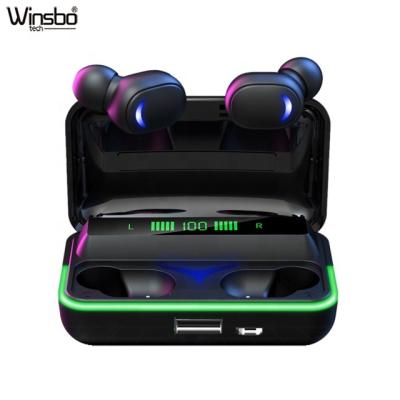 China In-Ear New Product HiFi Stereo Sound Canceling Wireless Gaming Earphone With Charging Case for sale