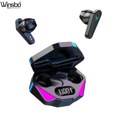 China New In-ear Wireless Game TWS Earbuds Blue Tooth 5.0 Low Latency In Ear Gaming Earphone Headsets With Music And Game Mode for sale