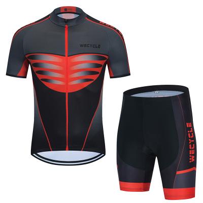 China Reversible Custom Road Sleeve Short Men's Suit Recycling Sweatshirt Men's Cycling Set Recycling Suit for sale