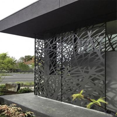 China Mediterranean Custom Outdoor Laser Form Metal Screens Manufacturer for sale