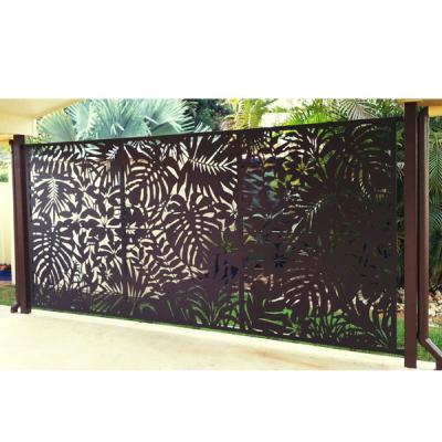 China Weathering steel metal, corten steel panel metal fencing laser cut design for sale