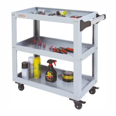 China Cold Iron Q235 Steel Roller Heavy Duty Trolleys With Steel Cabinets Tool Boxes for sale