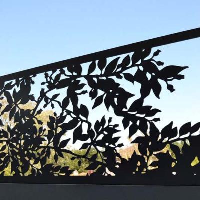 China Europe Gardens Metal Screen Laser Cut Outdoor Metal Screen for sale