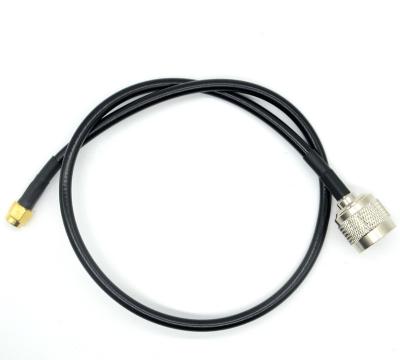 China Rg58 3-5M Connection Cable N Male - S mA Copper Axis RF Adapter Line Black 96 LYFH-ZJX-02 for sale