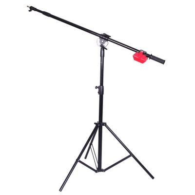 China Nicefoto LS-10 Heavy Duty Aluminum Studio Arm Top Light Stand With 5KG Counter Weight Rocker for sale