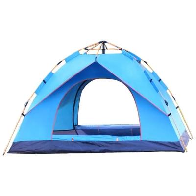 China Bestselling High Quality Outdoor Folding Tent 3-4 Persons Portable Quick Open Camping Tent Waterproof And Windproof Beach for sale