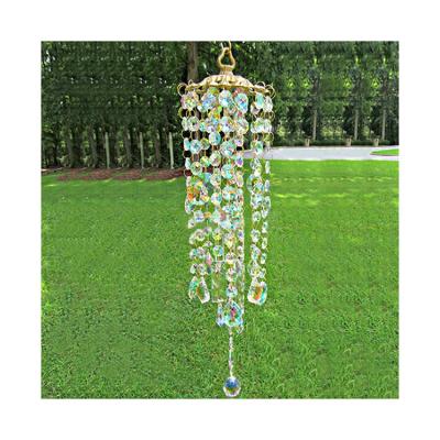 China Art Decor Best Selling Indoor Gift Crystal Wind Rings Outdoor Decoration Drop Shipping for sale