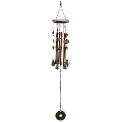 China Art Decor Good selling outdoor decoration metal tone memorial wind chimes drop shipping for sale