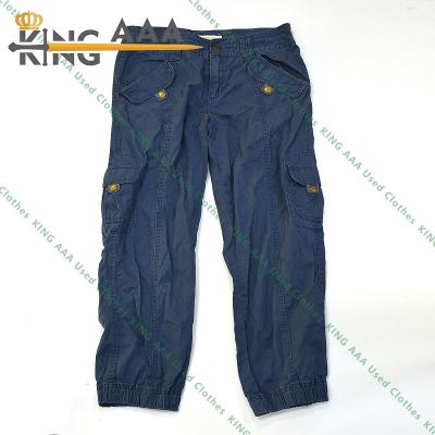 China Trendy Casual Oversized Cargo Pants Men's Street Fashion Multiple Cut And Sew Cargo Pants for sale