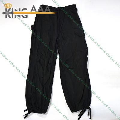 China Fashionable 2022 spring trend punk rock pants cool hip hop hip-hop fashion street fashion black cargo pants men's gothic pants for sale