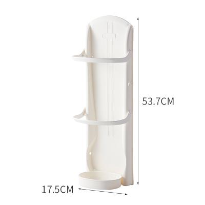 China White Wall Mounted Adjustable Household Umbrella Decorative Umbrella Storage Holder HF-3303 for sale