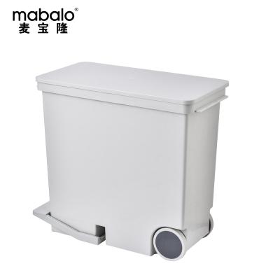 China High Quality Material Plastic Stocked Matching 2 In 1 Trash Can For Household And Low Price Indoor High Quality Trash Can for sale