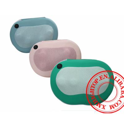 China Vibrating Body Shiatsu Back Massager Bone Kneading Pillow for Neck and Shoulder for sale