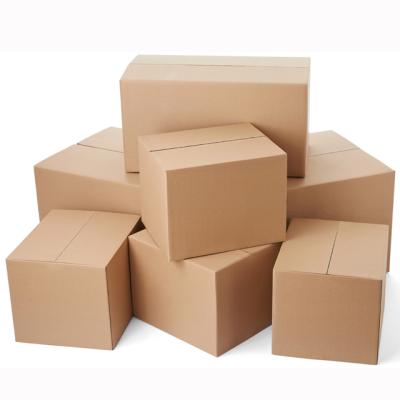 China Disposable No Printing 5 Ply Wall Double Flute AB Corrugated Pacakaign Cardboard Mailing Box for sale