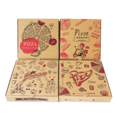 China 12 14 16 18 Disposable 30 Inch Pizza Hamburg Box Takeout Food Packing Box for sale