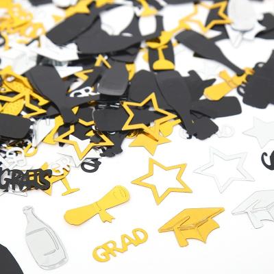 China Waterproof Eco-friendly Graduation Confetti 2023 Sprinkles for Party Table Scatters Graduation Party Decoration for Home College for sale