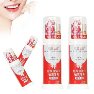 Chine Obtenez un sourire plus lumineux avec Tiktok 130g de dentifrice blanchissant les dents 3 options de saveur OEM à vendre