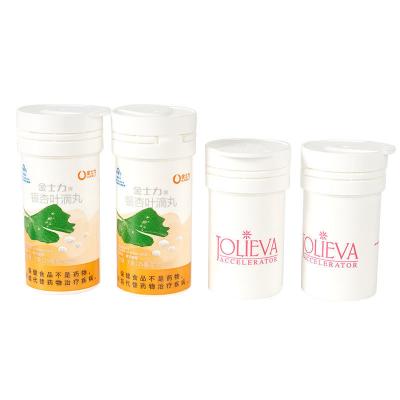 China Collar de PP personalizado Botellas de tabletas efervescentes de vitamina C más para la aceptación OEM en 2024 en venta