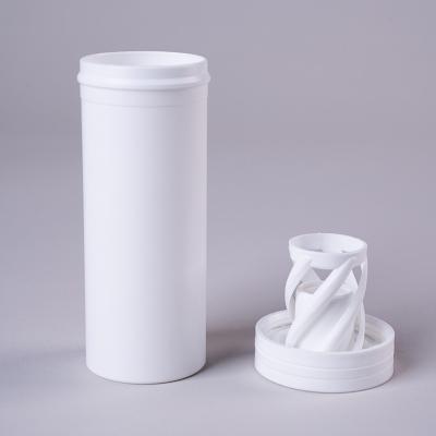 China 100% Degradable Material PP Effervescent Tablet Bottle with Customized Logo and Size for sale