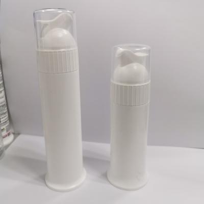 China 100ml Empty Airless Pump Bottle For Toothpaste With Different Customized Decoration for sale