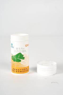 Cina Materiale PE Plastica vuota Capsula Farmaceutica Compressa Pillola Bottiglia di Medicina Con Disegno di Capo Flip Top in vendita