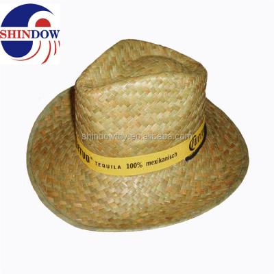 China Image ribbon custom design cheap straw hat for wholesale for sale