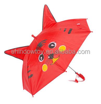 China American style kids umbrella with ear for sale