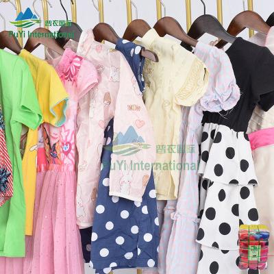 China Polyester/Cotton Children Used Clothes Bullets Second Hand Balls Used Clothing Children Second Hand Clothes Korean for sale