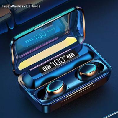 China Waterproof Smart Earbuds F9 Stereo Sound Sports Wireless Earbuds for sale