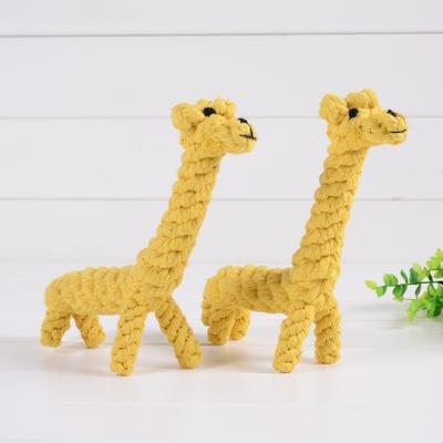 China Pet Props and Toys Pet Chew Toy Cotton Rope Durable Cotton Puppy Teeth Dog Playing Cartoon Pet Props and Toys for sale