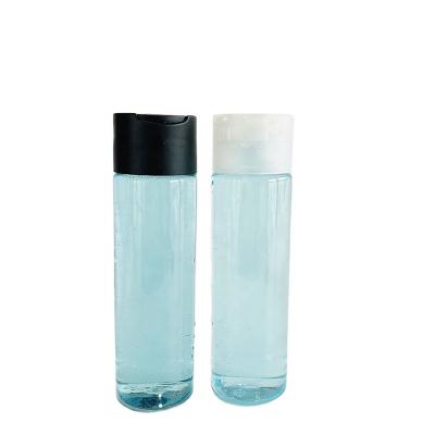 China Hot Sale 250ml Personal Care Lotion Shampoo Plastic Transparent Pump Bottle Packaging for sale