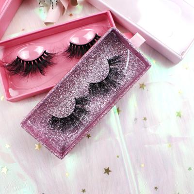 China Volume USA Warehouse Dropshipping 3d False Eyelashes Full Silk Mink Eyelash Packaging Box 3d Private Label Lashes for sale