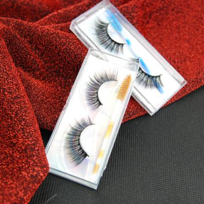 China Full Volume 3d US Warehouse Money Refund Policy False Eyelashes Mink Eyelash Packaging Box 3d Private Label Silk Lashes for sale